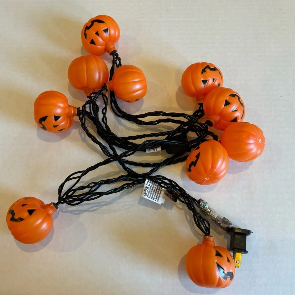 Pumpkin String Lights
